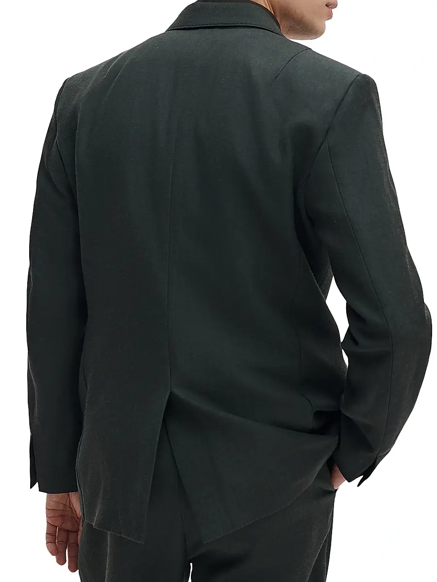 rag & bone Men's Butler Wool-Blend Double-Breasted Blazer | Thumbnail 5