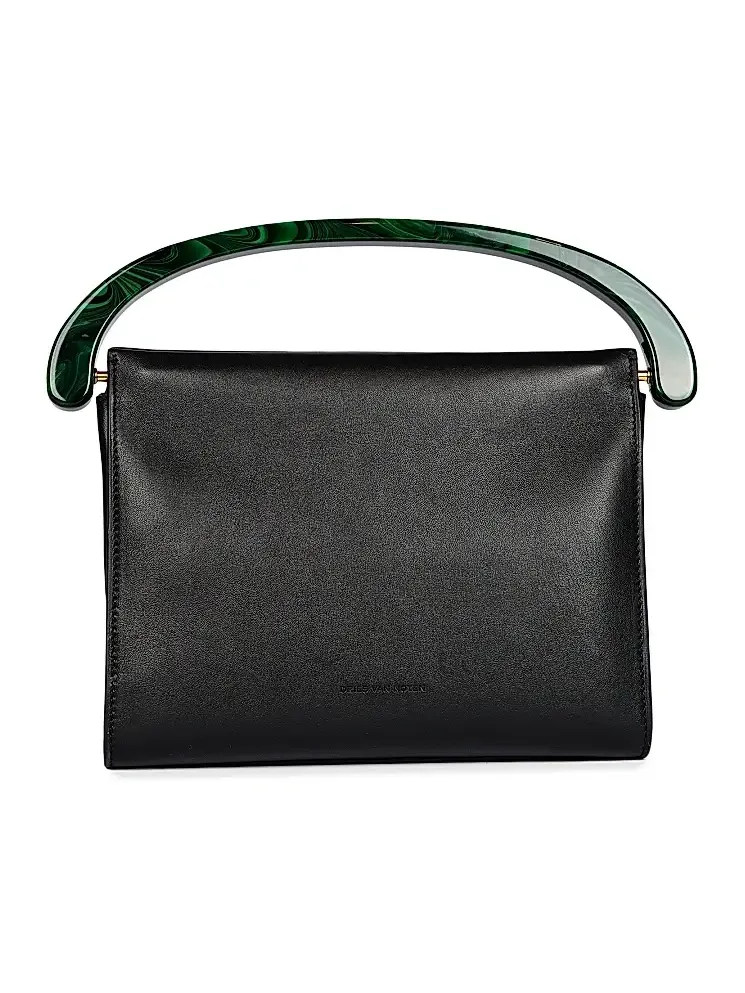 Dries Van Noten Women's Leather Convertible Clutch