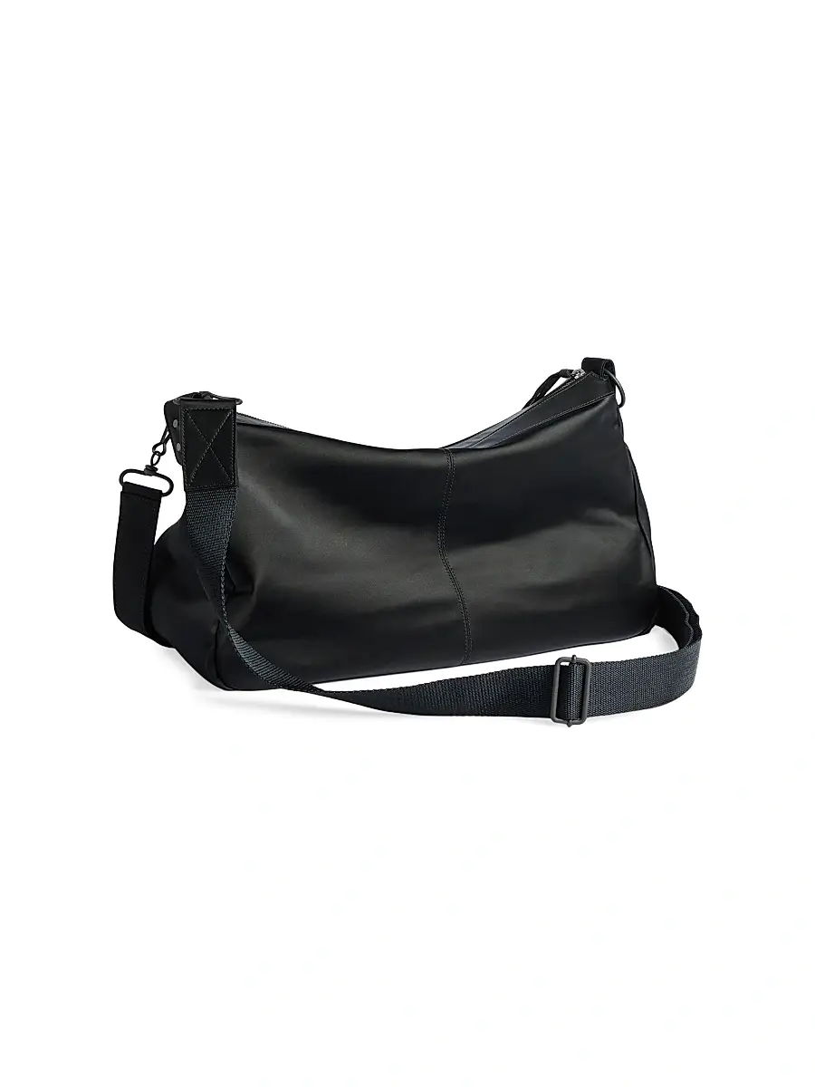 Balenciaga Men's Le City Moto Shoulder Bag - Black | Thumbnail 5