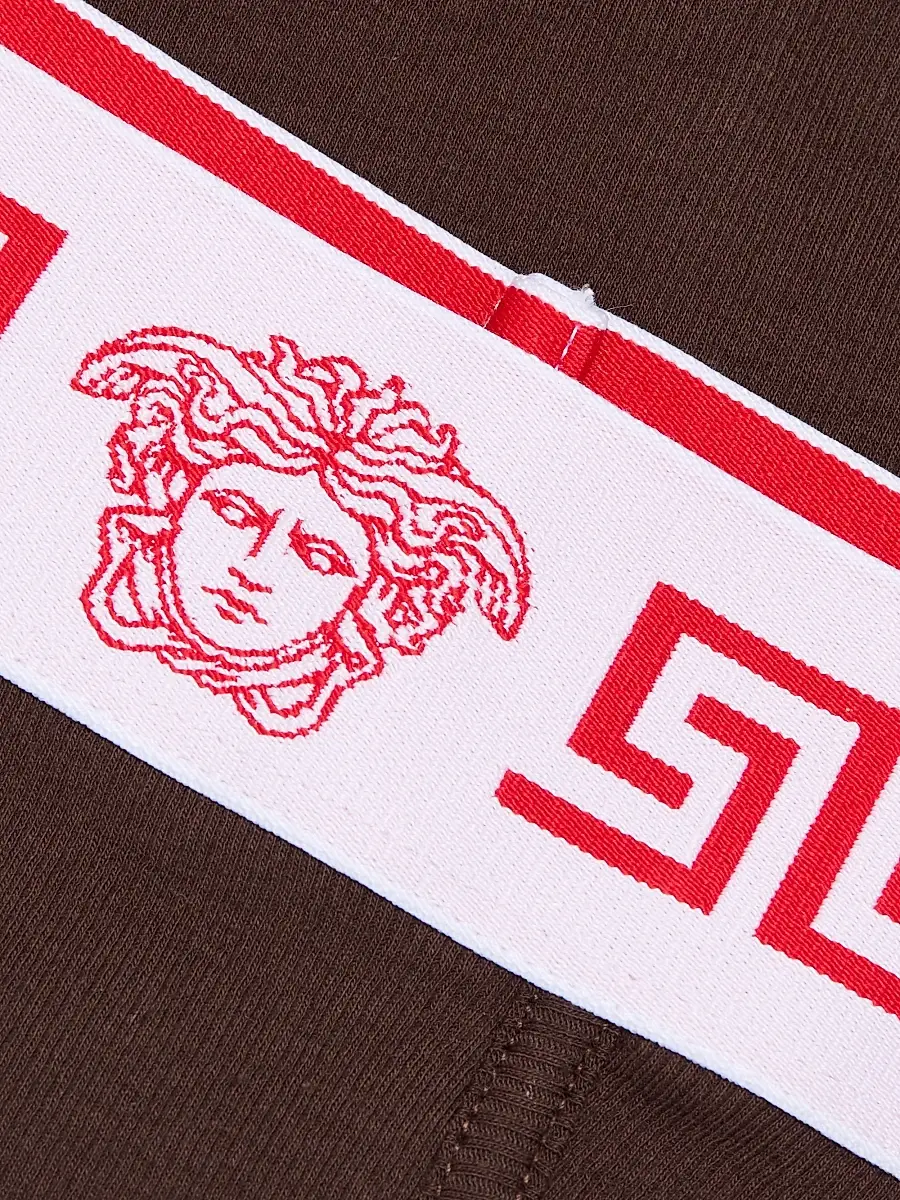 Versace Women's Slip Cotton Rib Briefs | Thumbnail 6