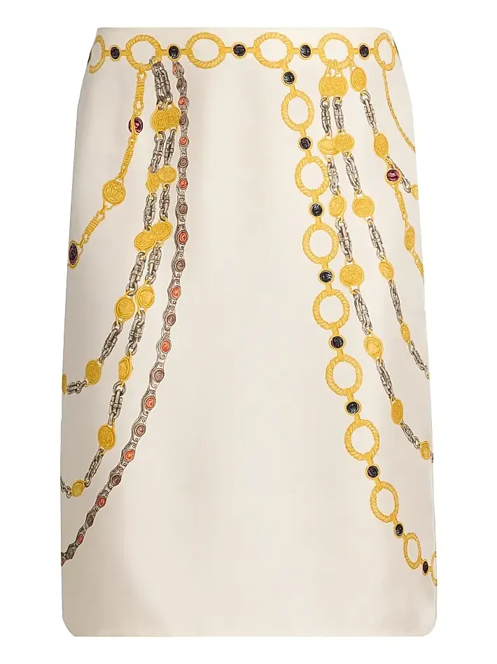 Women's The Lover Silk Twill Pencil Skirt Women's The Lover Silk Twill Pencil Skirt