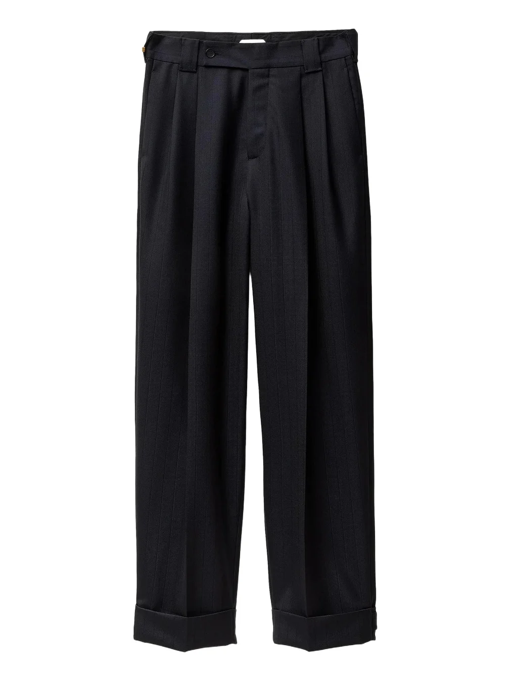 Men's Pinstriped Virgin Wool Pants