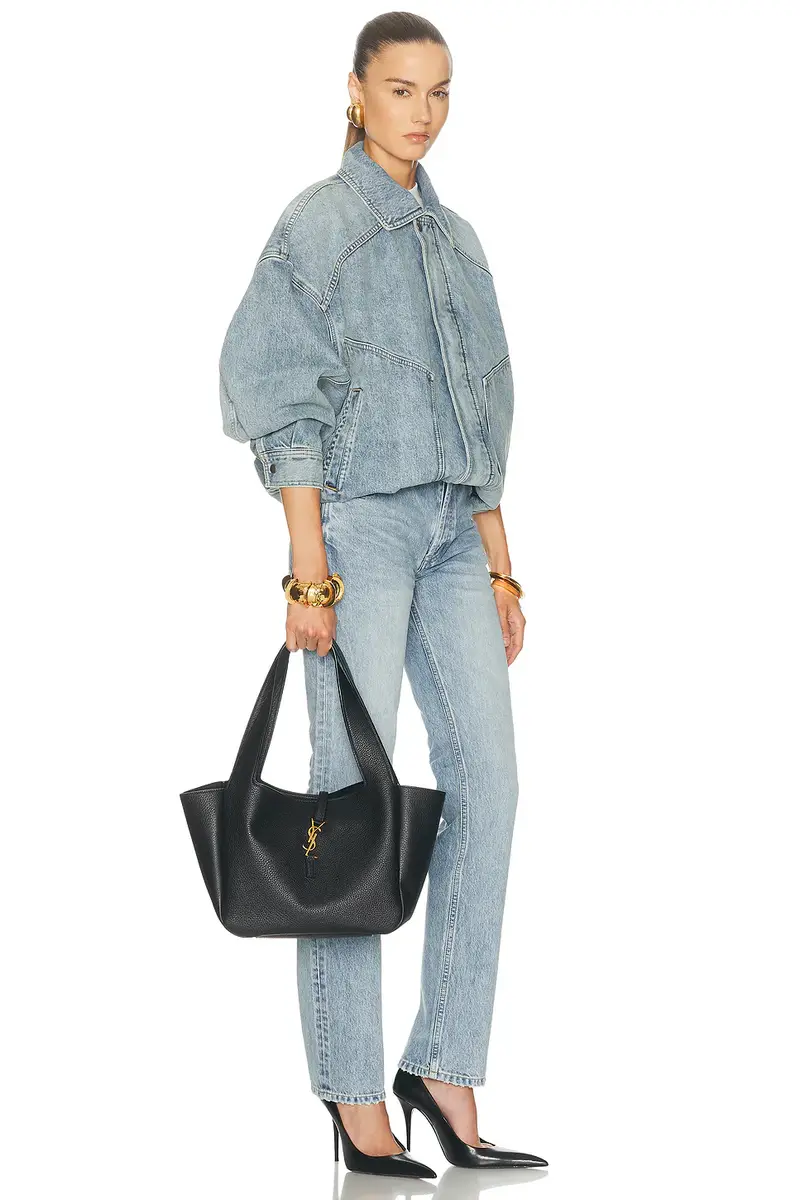 Saint Laurent Le 5 a 7 Tote Bag | Thumbnail 2 Saint Laurent Le 5 a 7 Tote Bag | Thumbnail 2