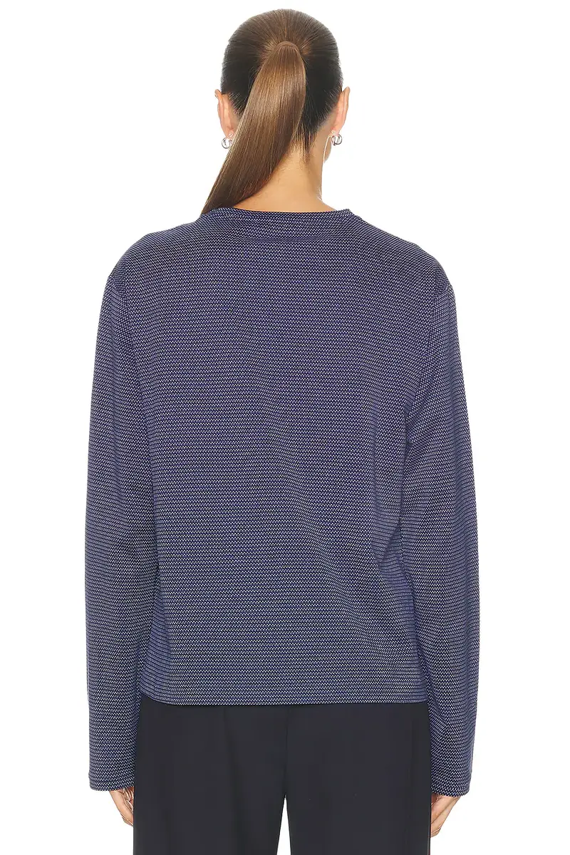 Miu Miu Jersey Jacquard Top | Thumbnail 3 Miu Miu Jersey Jacquard Top | Thumbnail 3