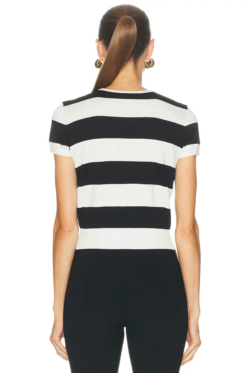Ralph Lauren Collection Short Sleeve Pullover Top | Thumbnail 3 Ralph Lauren Collection Short Sleeve Pullover Top | Thumbnail 3