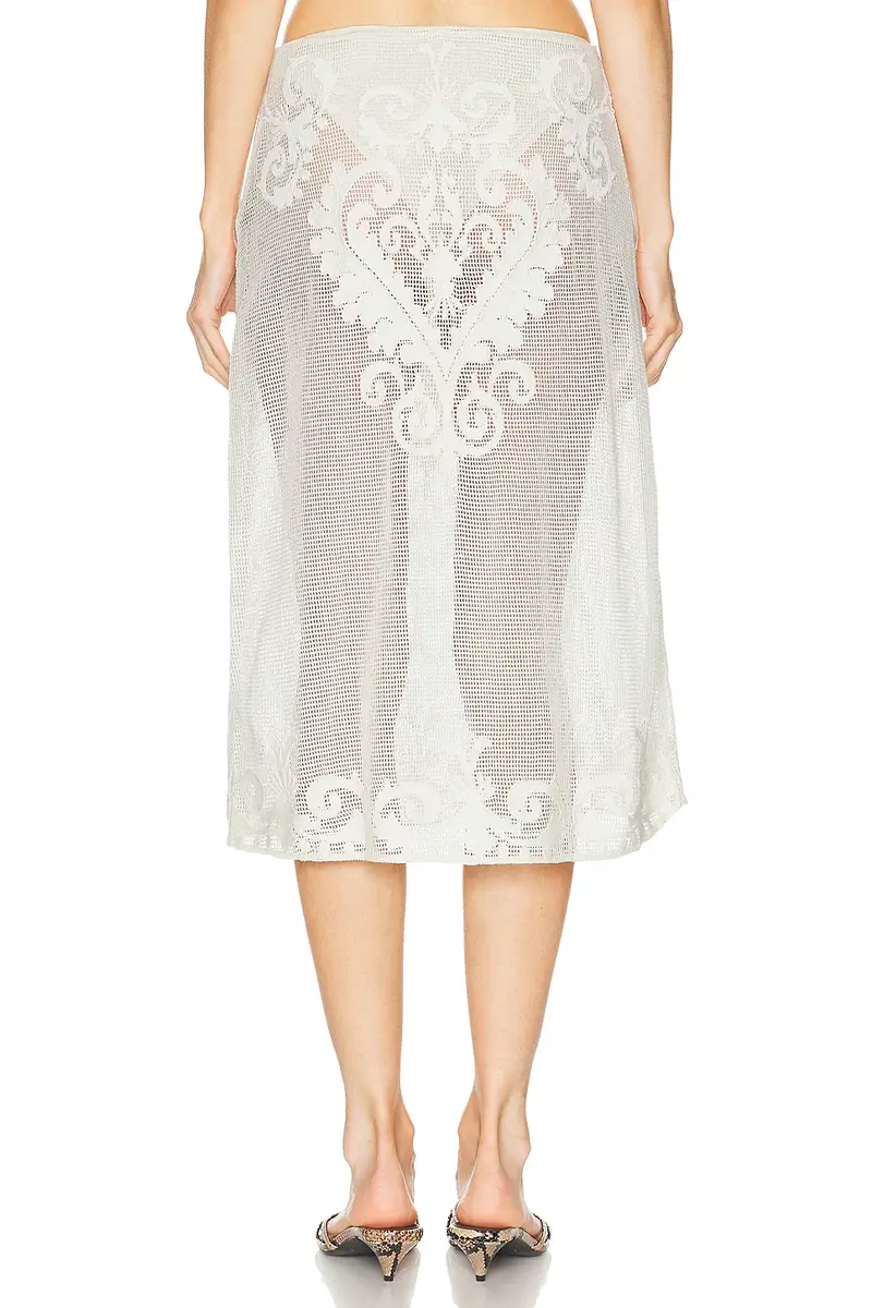 L'Academie Fallon Midi Skirt | Thumbnail 6 L'Academie Fallon Midi Skirt | Thumbnail 6