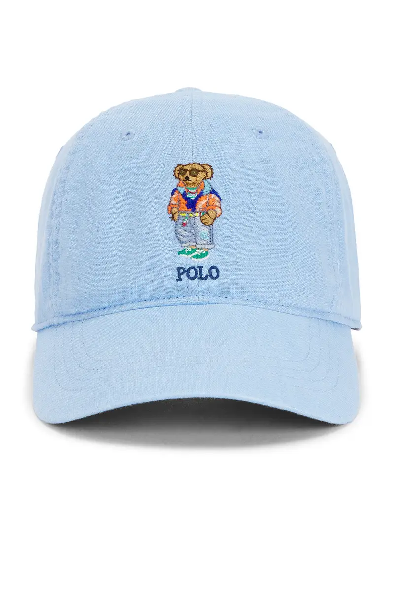 Polo Ralph Lauren Novelty Bear Linen Ball Cap | Thumbnail 3 Polo Ralph Lauren Novelty Bear Linen Ball Cap | Thumbnail 3