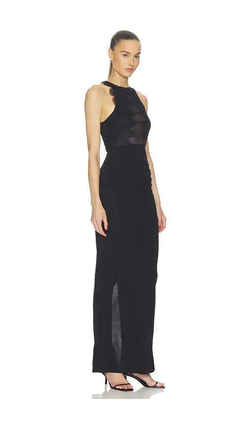 HAELO Wave Lace Evening Dress | Thumbnail 2