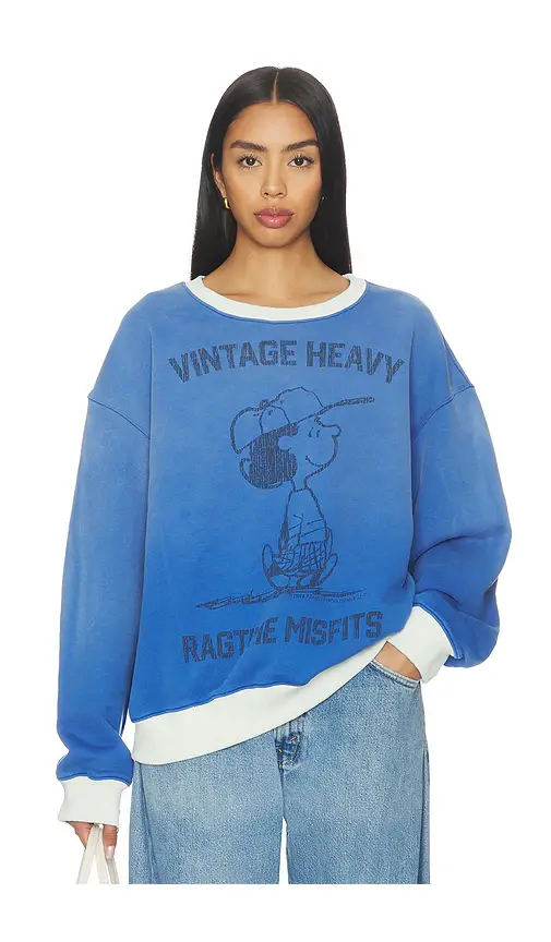 Vintage Heavy x Peanuts Lucy Ragtime Crewneck Sweater | Thumbnail 3