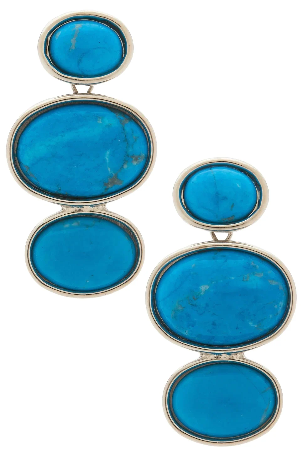 LELET NY Vega Stone Linear Earrings