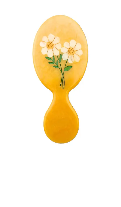 Solar Eclipse Hand-painted Vintage Daisy Handbag Hero Brush | Image 1 Solar Eclipse Hand-painted Vintage Daisy Handbag Hero Brush | Image 1