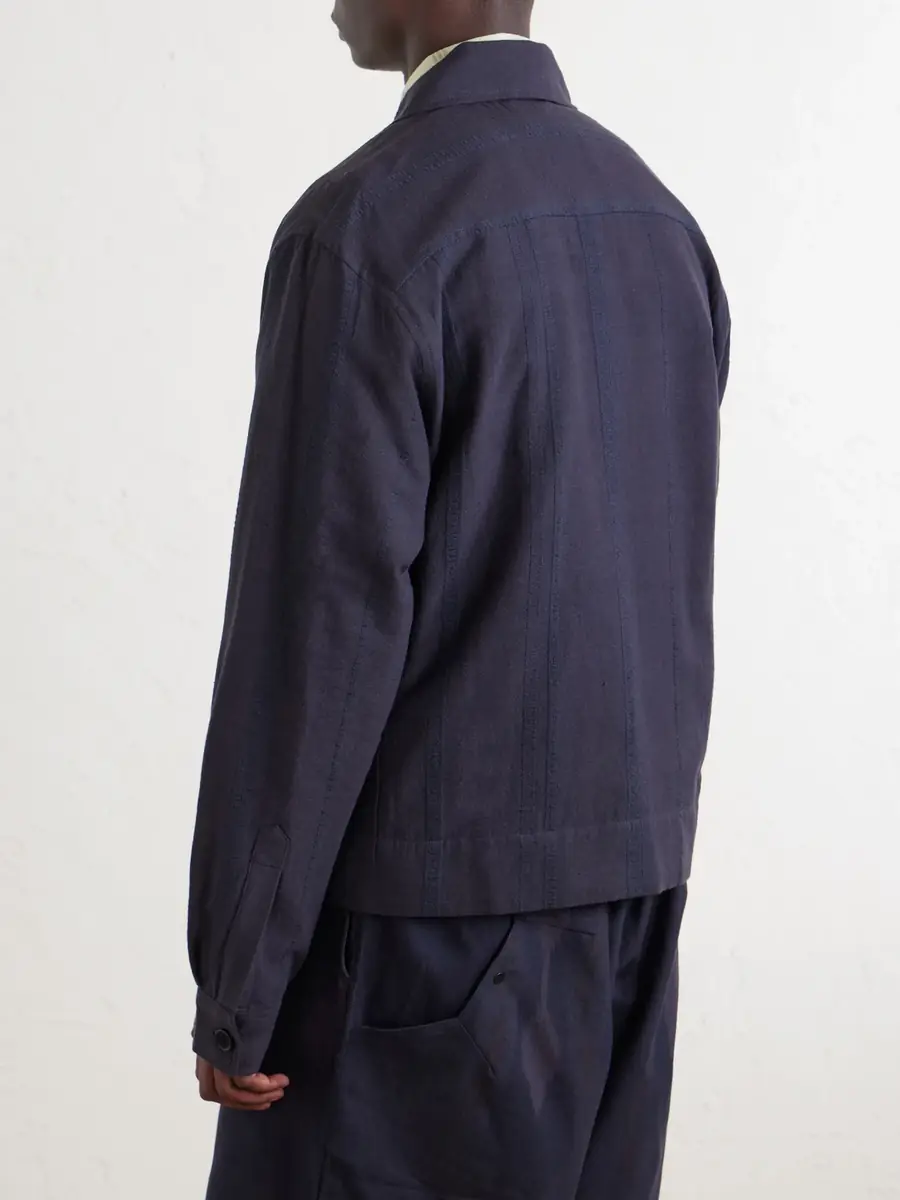 Kardo Bodhi Cotton-Jacquard Jacket - Men | Thumbnail 4 Kardo Bodhi Cotton-Jacquard Jacket - Men | Thumbnail 4