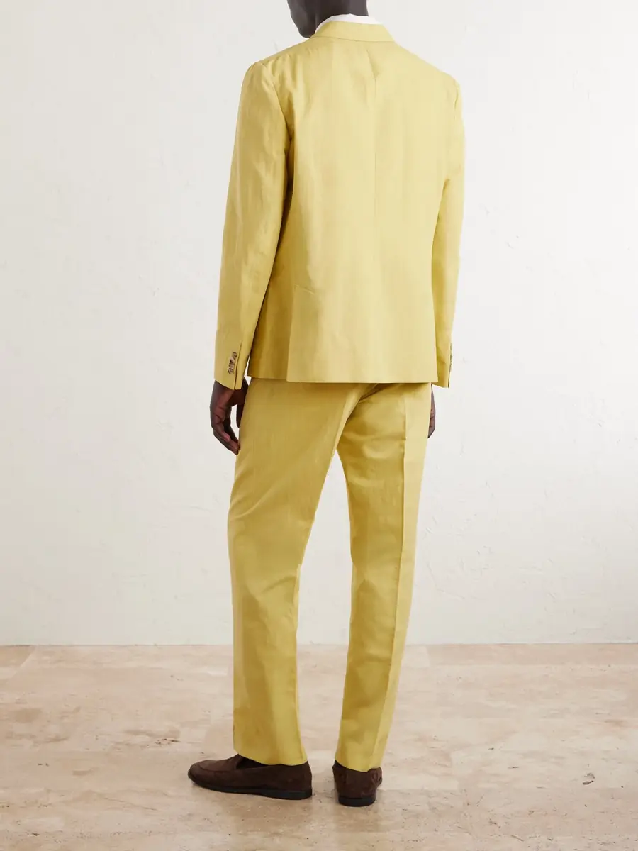 Paul Smith Cotton and Linen-Blend Suit Jacket - Men | Thumbnail 6 Paul Smith Cotton and Linen-Blend Suit Jacket - Men | Thumbnail 6