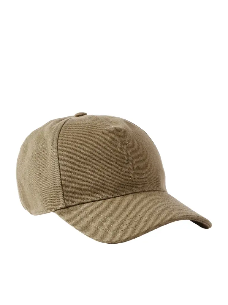 Saint Laurent Logo-Debossed Cotton-Twill Baseball Cap - Men | Image 1 Saint Laurent Logo-Debossed Cotton-Twill Baseball Cap - Men | Image 1