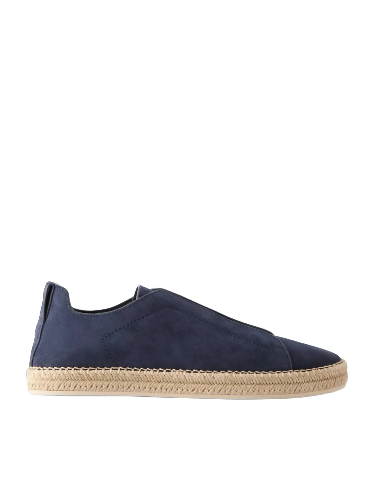 Zegna Triple Stitch™ Leather-Trimmed Suede Sneakers - Men