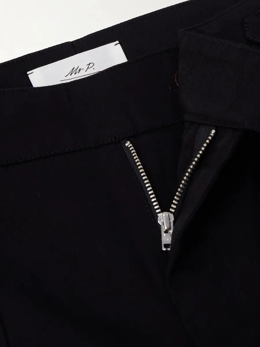 MR P. Steve Tapered Pleated Cotton Trousers - Men | Thumbnail 6 MR P. Steve Tapered Pleated Cotton Trousers - Men | Thumbnail 6