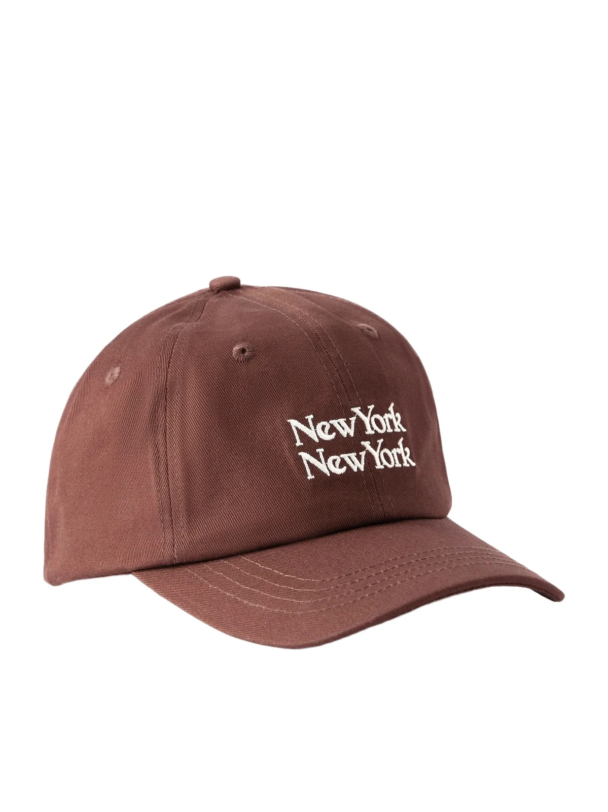 NY NY Embroidered Cotton-Twill Baseball Cap - Men NY NY Embroidered Cotton-Twill Baseball Cap - Men