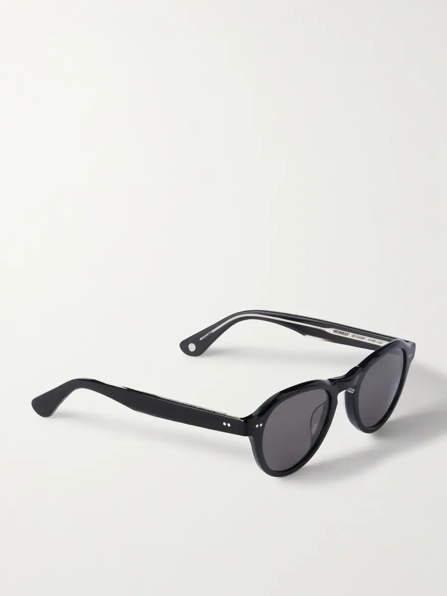 Garrett Leight California Optical McNally Round-Frame Acetate Sunglasses - Men | Thumbnail 3 Garrett Leight California Optical McNally Round-Frame Acetate Sunglasses - Men | Thumbnail 3