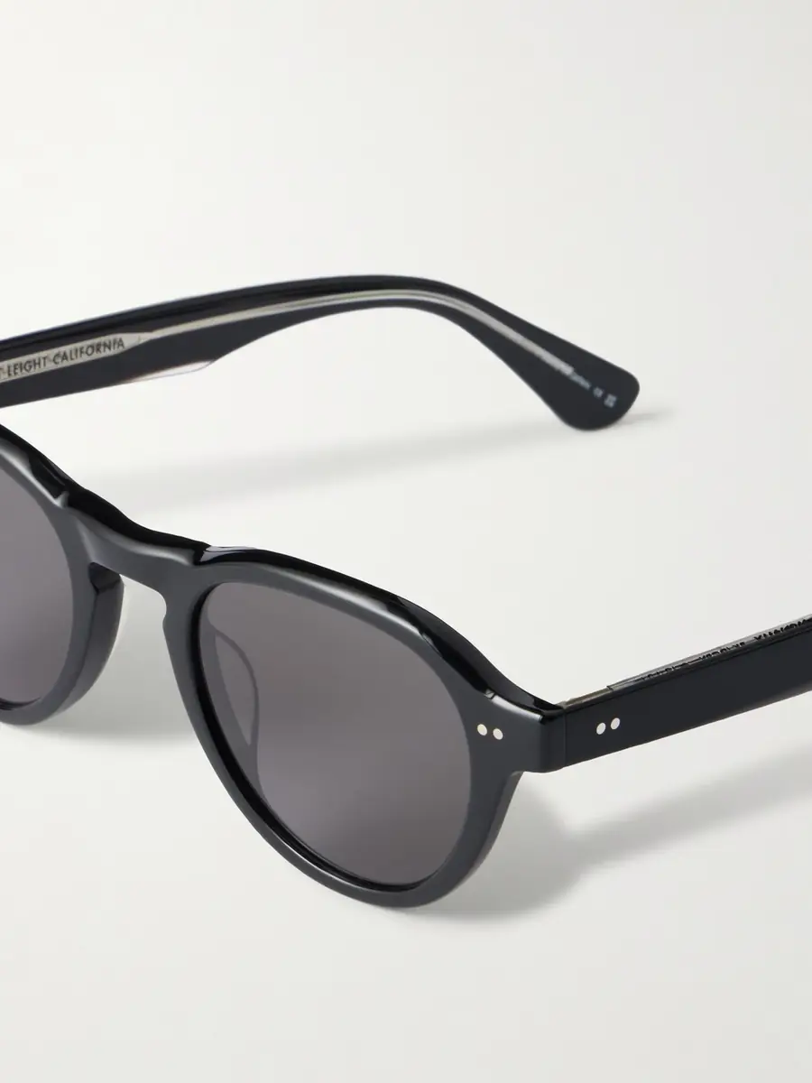 Garrett Leight California Optical McNally Round-Frame Acetate Sunglasses - Men | Thumbnail 5 Garrett Leight California Optical McNally Round-Frame Acetate Sunglasses - Men | Thumbnail 5