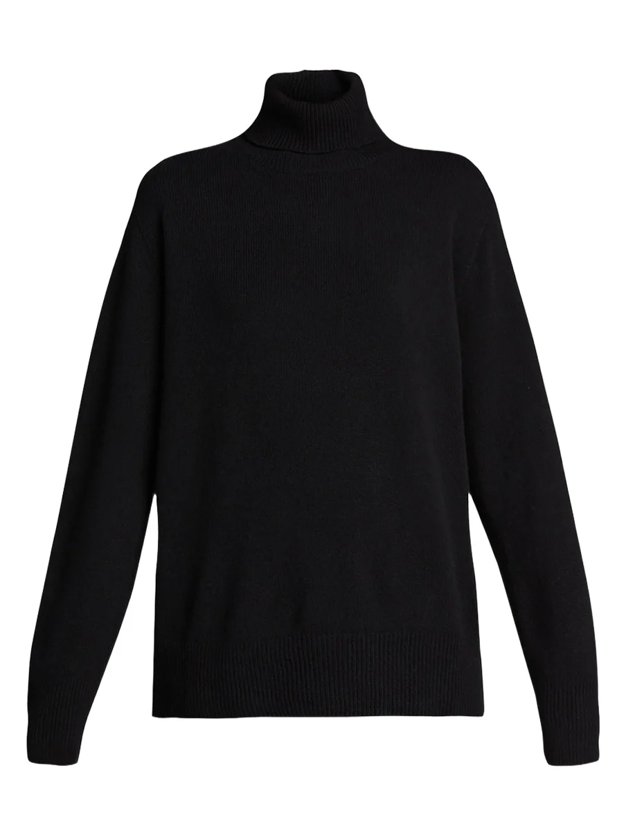 Stepny Wool-Cashmere Turtleneck Top Stepny Wool-Cashmere Turtleneck Top