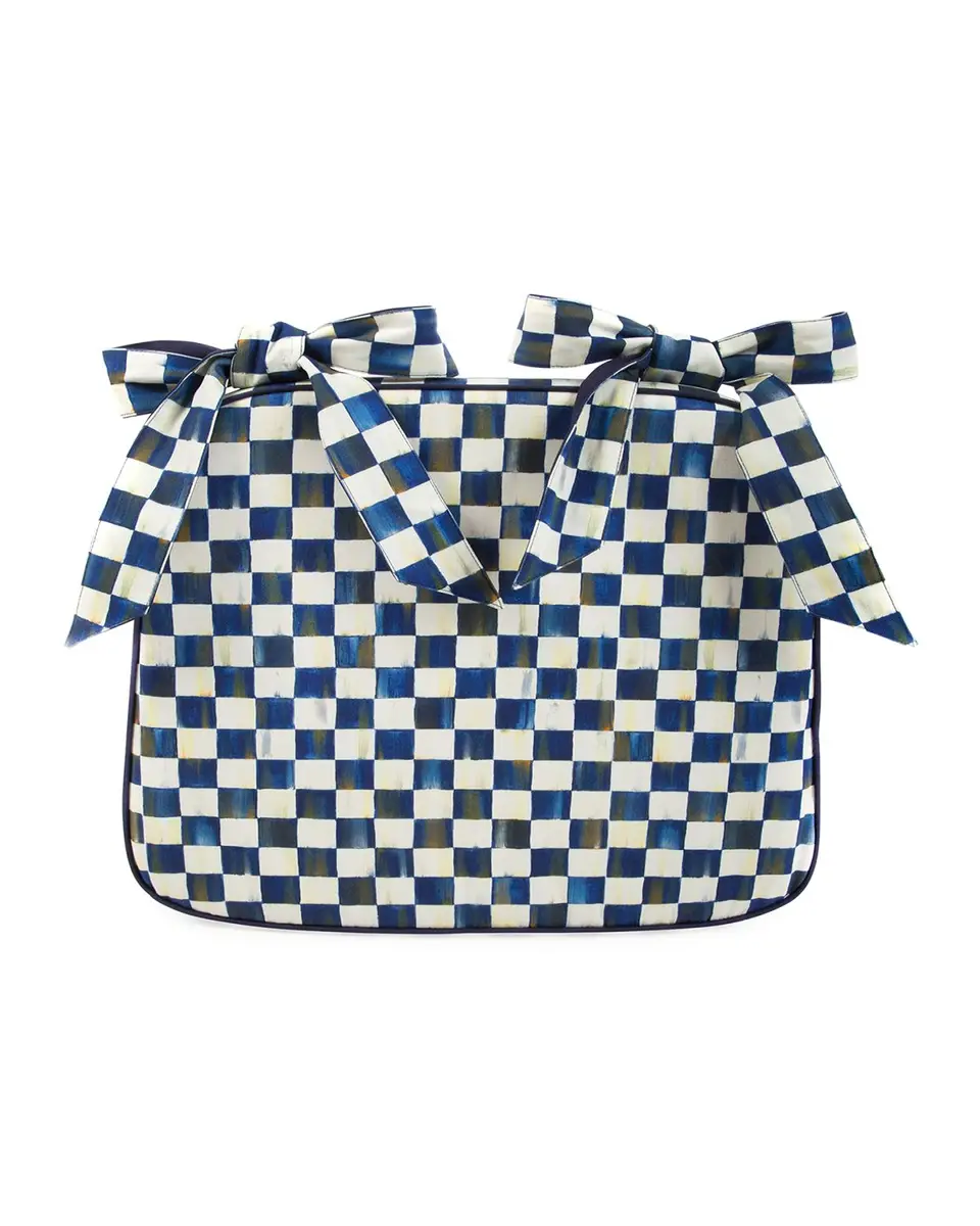 MacKenzie-Childs Royal Check Chair Cushion | Thumbnail 3