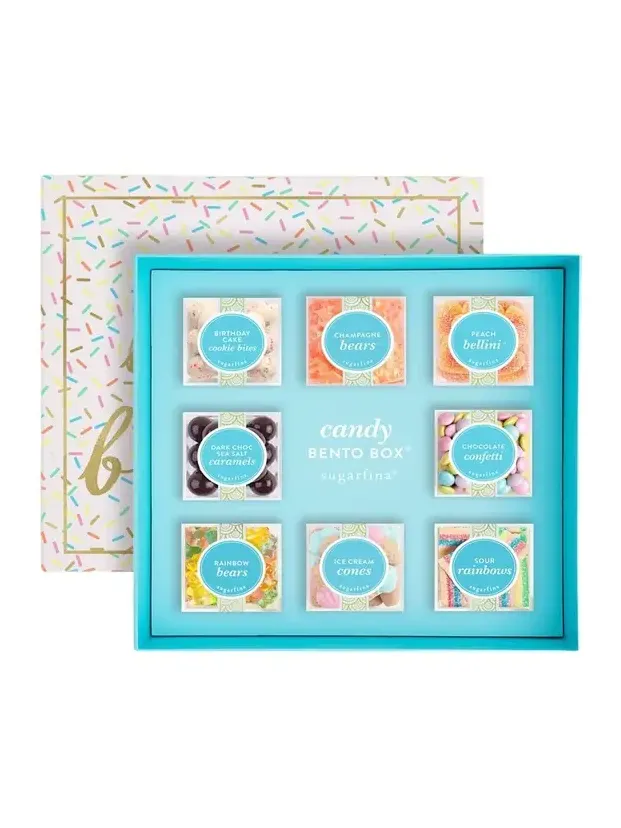 Sugarfina Happy Birthday 8-Piece Candy Bento Box