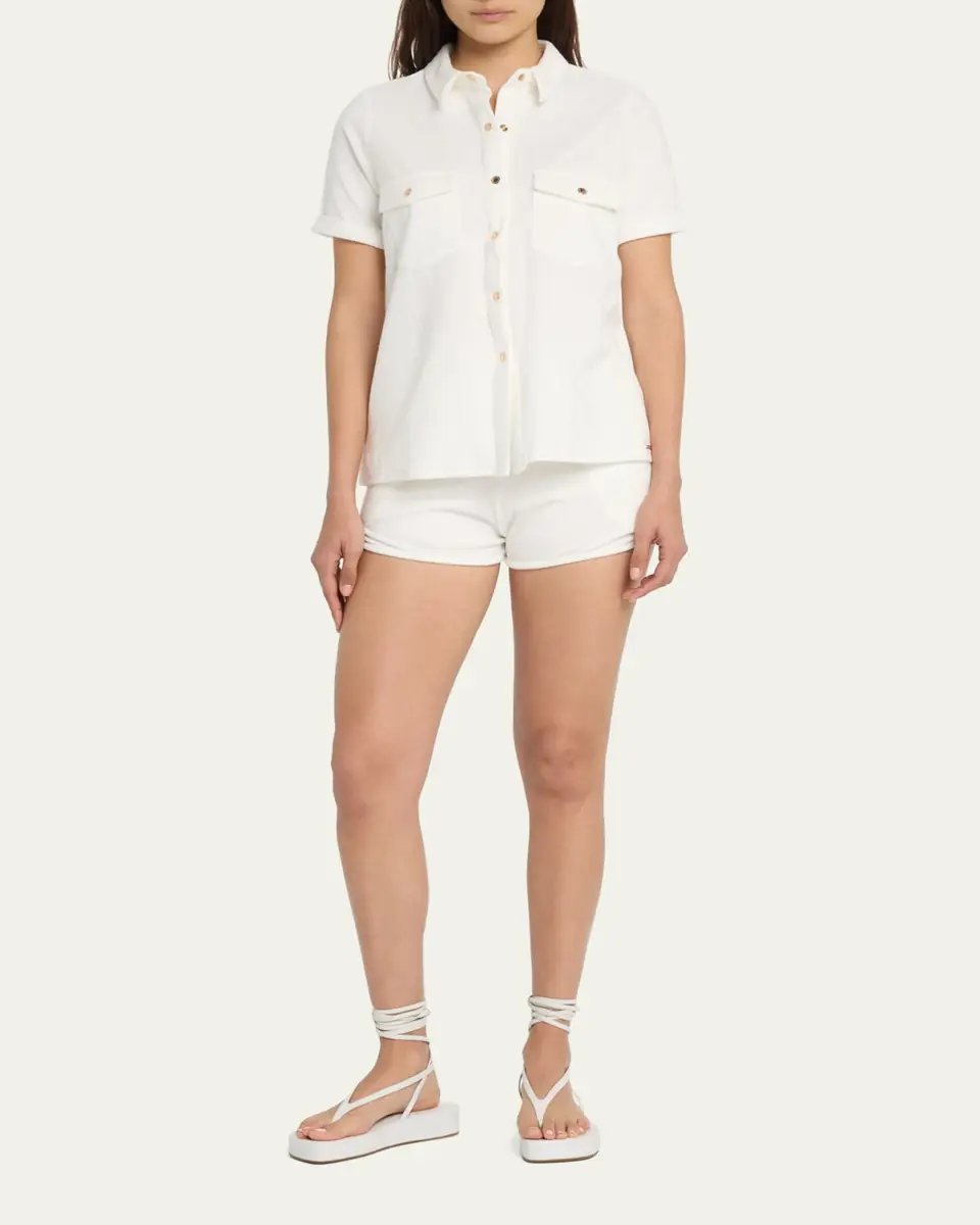Melissa Odabash Harley Drawstring Shorts | Thumbnail 2 Melissa Odabash Harley Drawstring Shorts | Thumbnail 2