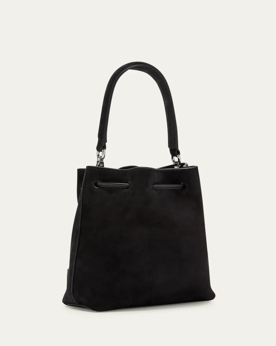 Stuart Weitzman Rae Mini Suede Bucket Bag | Thumbnail 3 Stuart Weitzman Rae Mini Suede Bucket Bag | Thumbnail 3