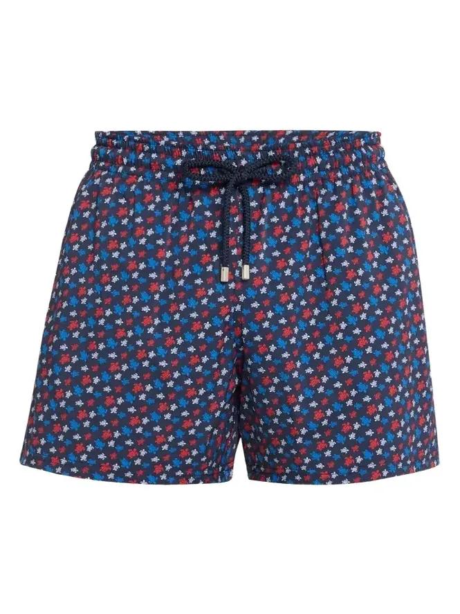 Vilebrequin Men's Micro-Turtle Swim Shorts
