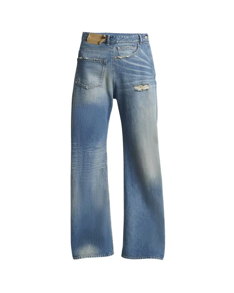 MM6 Maison Margiela Deconstructed 5-Pocket Jeans | Image 1 MM6 Maison Margiela Deconstructed 5-Pocket Jeans | Image 1