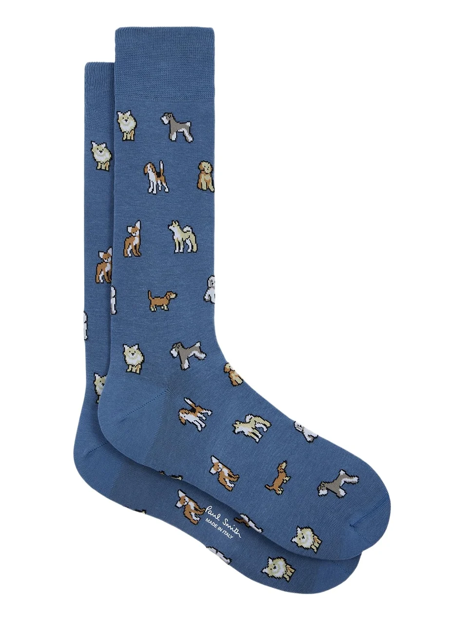 Men's Kyoto Dogs Crew Socks