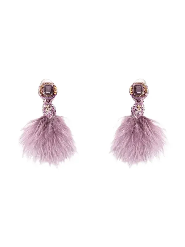 RANJANA KHAN Micro Pom Earrings