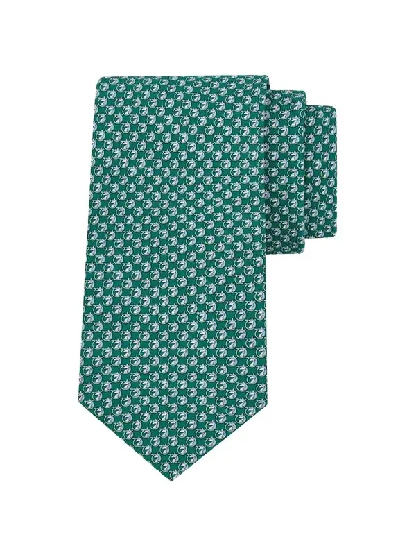 Men's Unicorn-Gancio Silk Tie