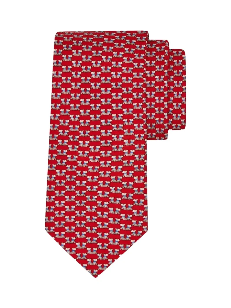 Men's Double-Dog Silk Tie Men's Double-Dog Silk Tie