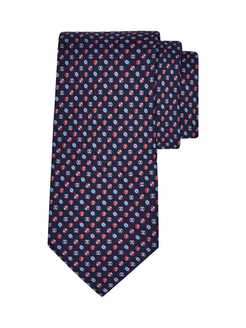Men's Sports Ball Print Silk Tie Men's Sports Ball Print Silk Tie