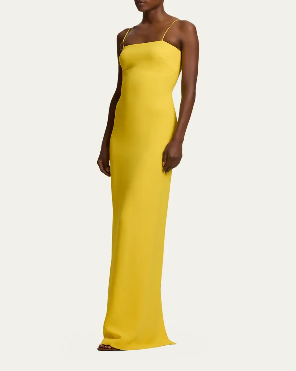 Ralph Lauren Collection Demetrius Silk Cady Evening Dress | Thumbnail 4 Ralph Lauren Collection Demetrius Silk Cady Evening Dress | Thumbnail 4