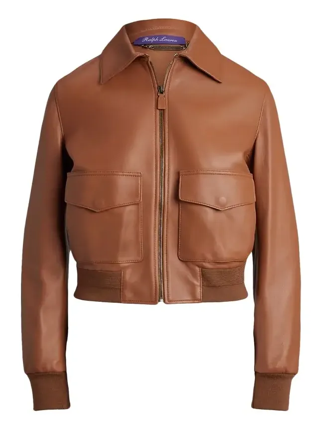 Sullivan Leather Bomber Jacket Sullivan Leather Bomber Jacket