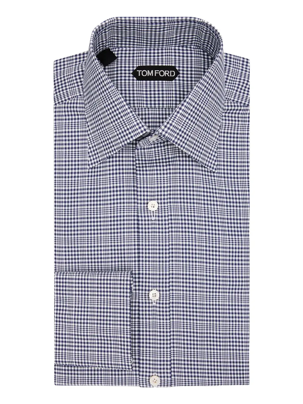 Men's Mutli-Check Cotton Dress Shirt