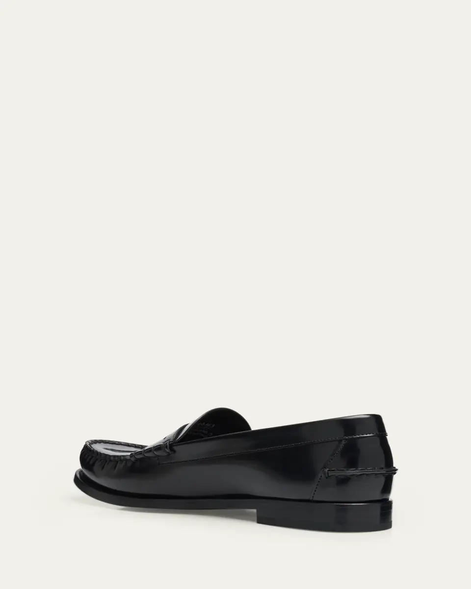 Church's Men's Rowley Polished Fume Leather Loafers | Thumbnail 2 Church's Men's Rowley Polished Fume Leather Loafers | Thumbnail 2