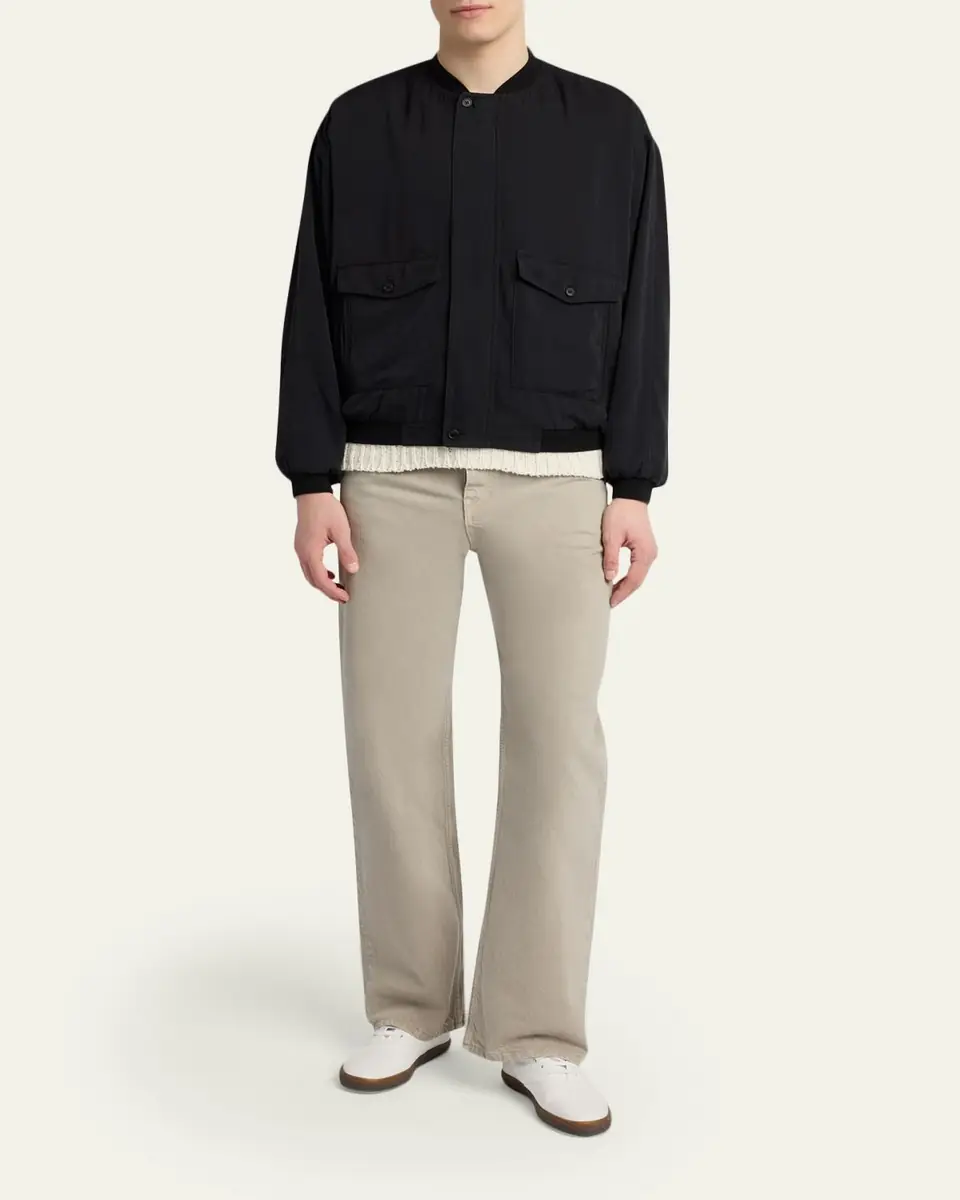 The Row Men's Siouxie Garment-Dyed Cotton Denim Jeans | Thumbnail 6 The Row Men's Siouxie Garment-Dyed Cotton Denim Jeans | Thumbnail 6