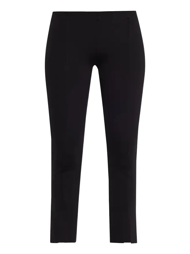 Thilde Skinny-Leg Crop Split-Hem Pants Thilde Skinny-Leg Crop Split-Hem Pants