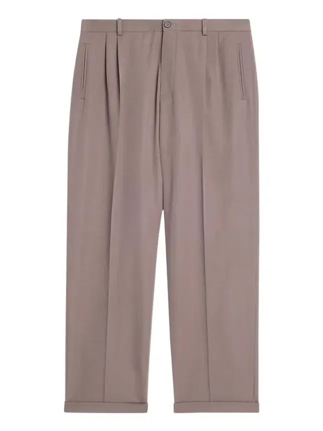 Men's Tosca Straight-Leg Wool-Silk Pants Men's Tosca Straight-Leg Wool-Silk Pants
