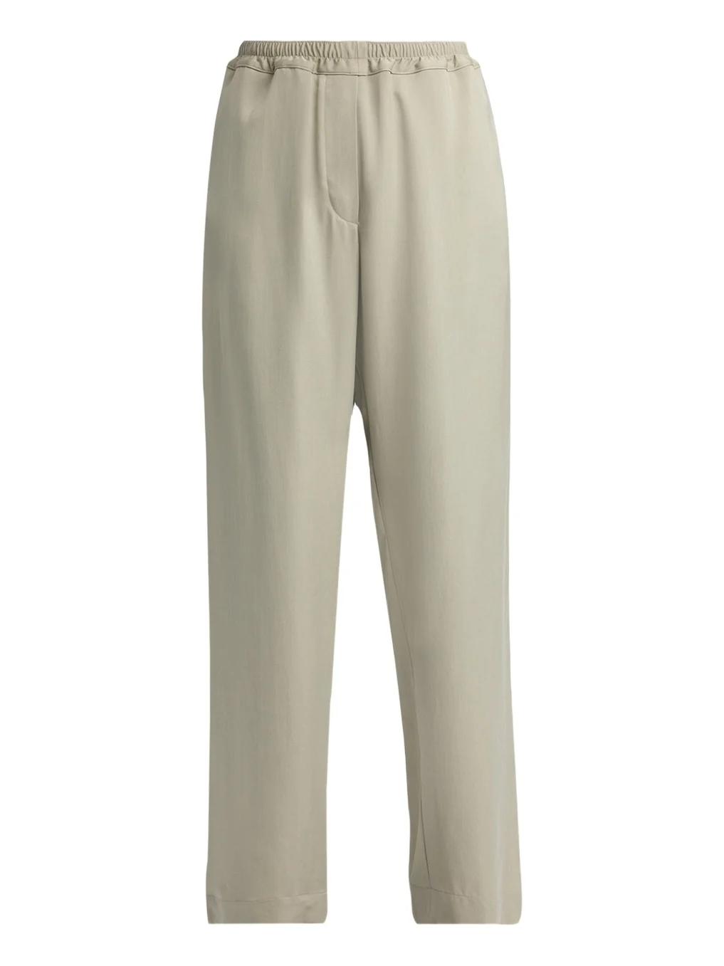 The Row Duvain Silk Straight-Leg Pull-On Pants