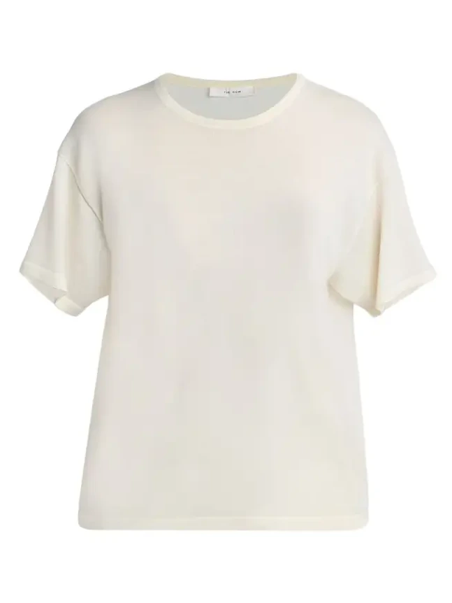 Nonas Crewneck Cashmere Knit Top