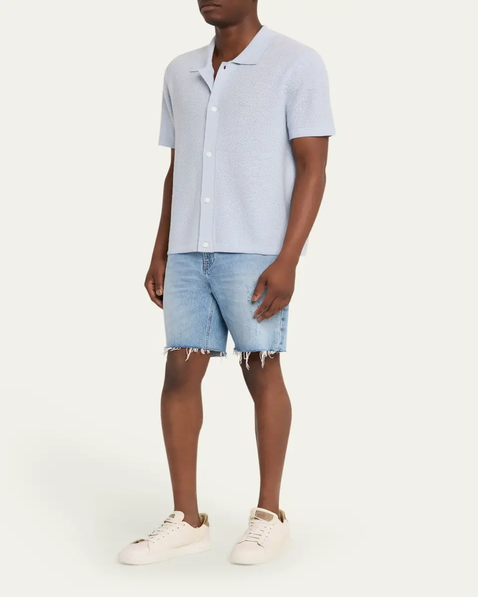 Frame Men's Baggy Jean Cutoff Shorts | Thumbnail 2 Frame Men's Baggy Jean Cutoff Shorts | Thumbnail 2
