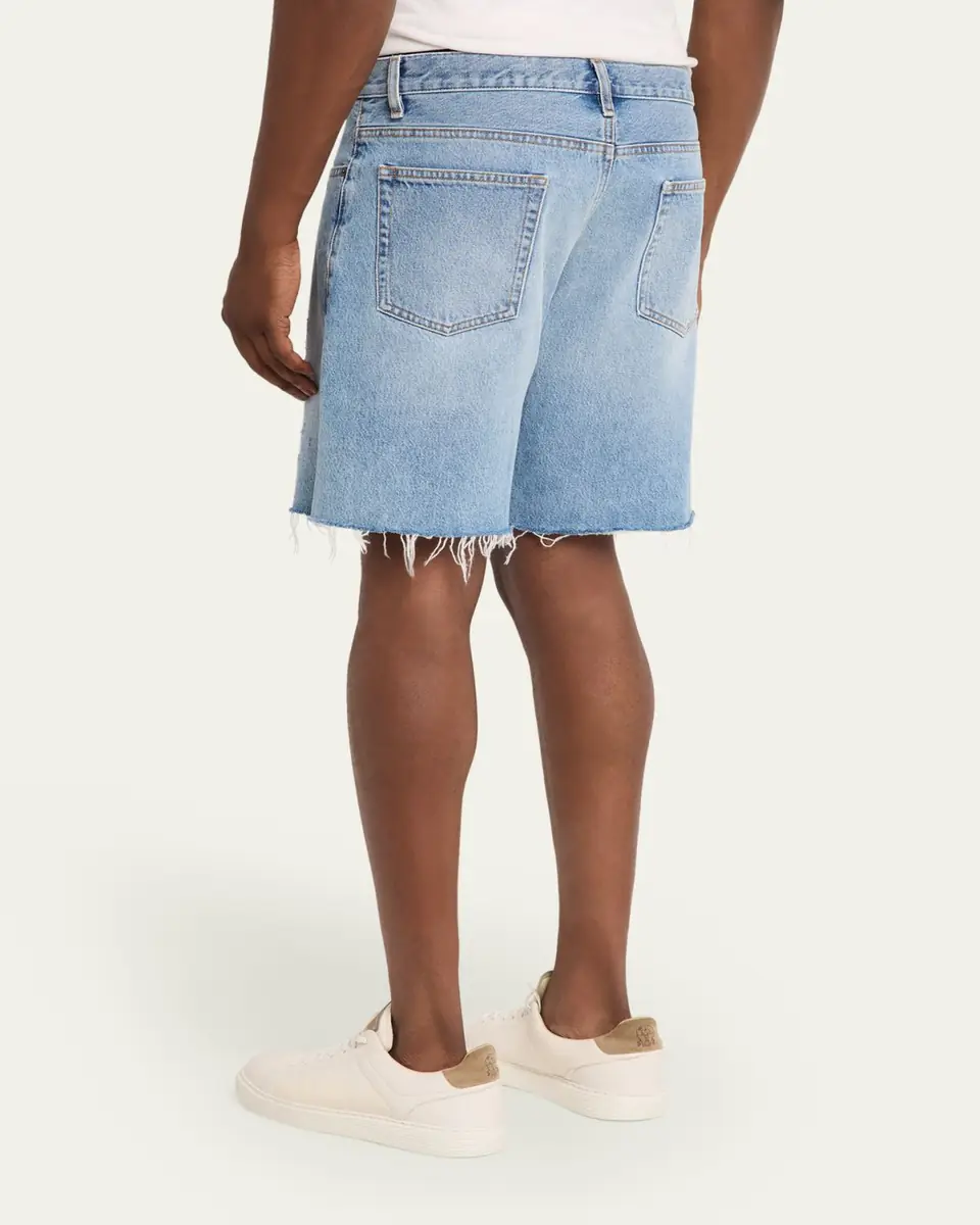 Frame Men's Baggy Jean Cutoff Shorts | Thumbnail 3 Frame Men's Baggy Jean Cutoff Shorts | Thumbnail 3