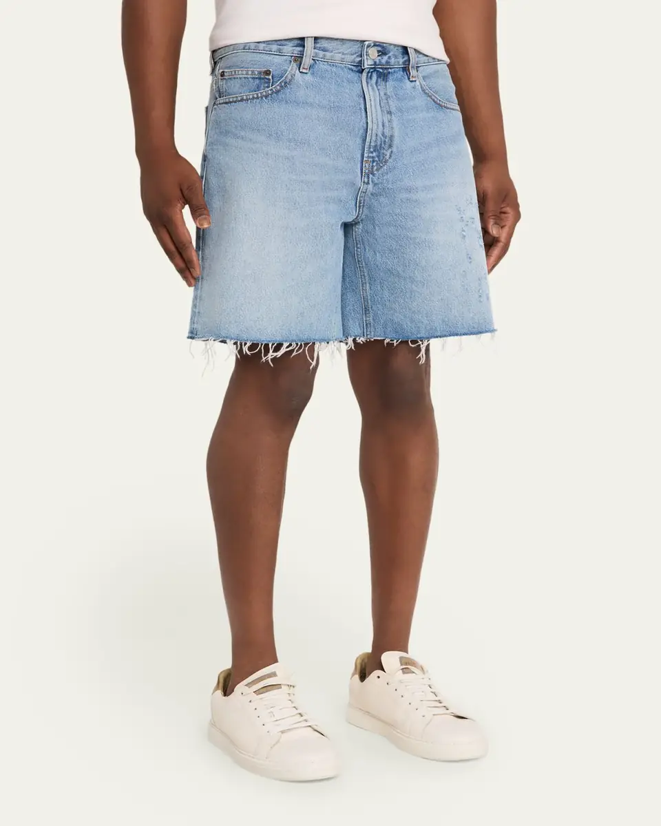 Frame Men's Baggy Jean Cutoff Shorts | Thumbnail 4 Frame Men's Baggy Jean Cutoff Shorts | Thumbnail 4