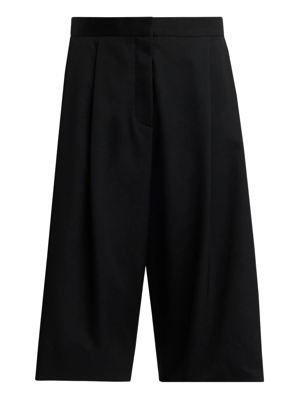 Kalyan Wide-Leg Wool Gabardine Shorts Kalyan Wide-Leg Wool Gabardine Shorts