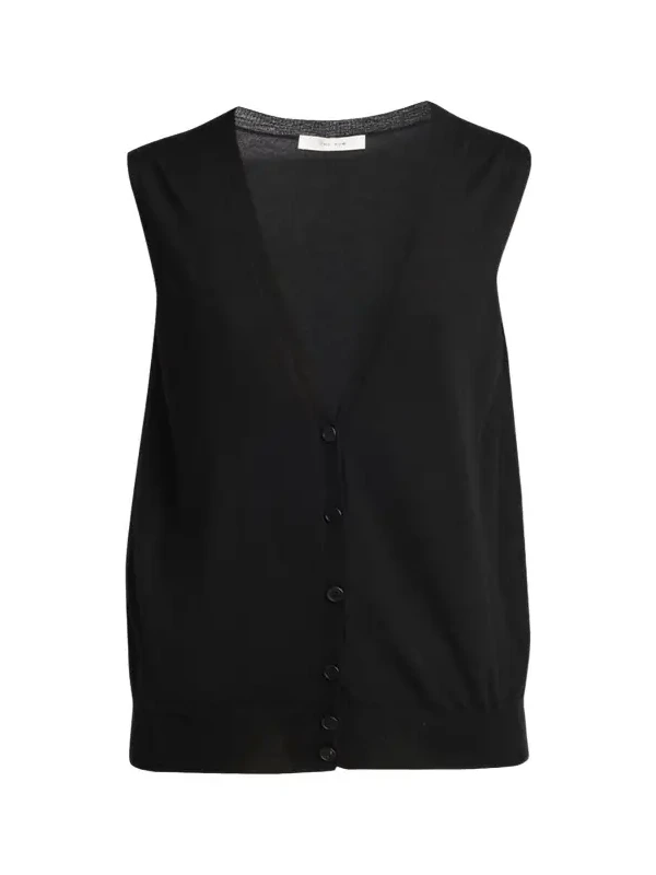 Neel Cashmere Cardigan Vest