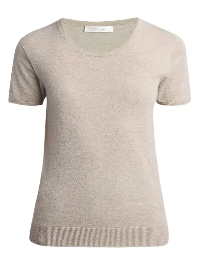 Nova Scoop-Neck Cashmere Top Nova Scoop-Neck Cashmere Top
